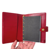 Vernis Wine Red Agenda Cover