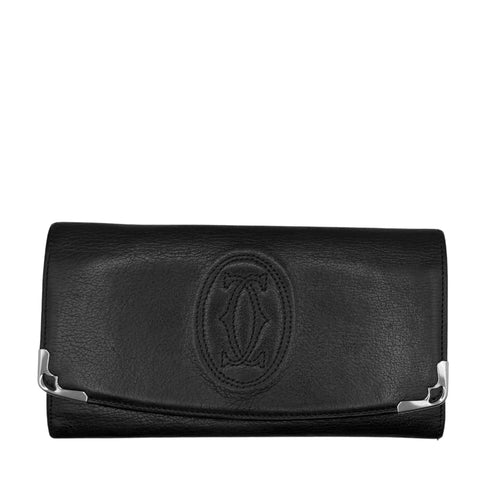 Lambskin Quilted Large Gusset Flap Wallet