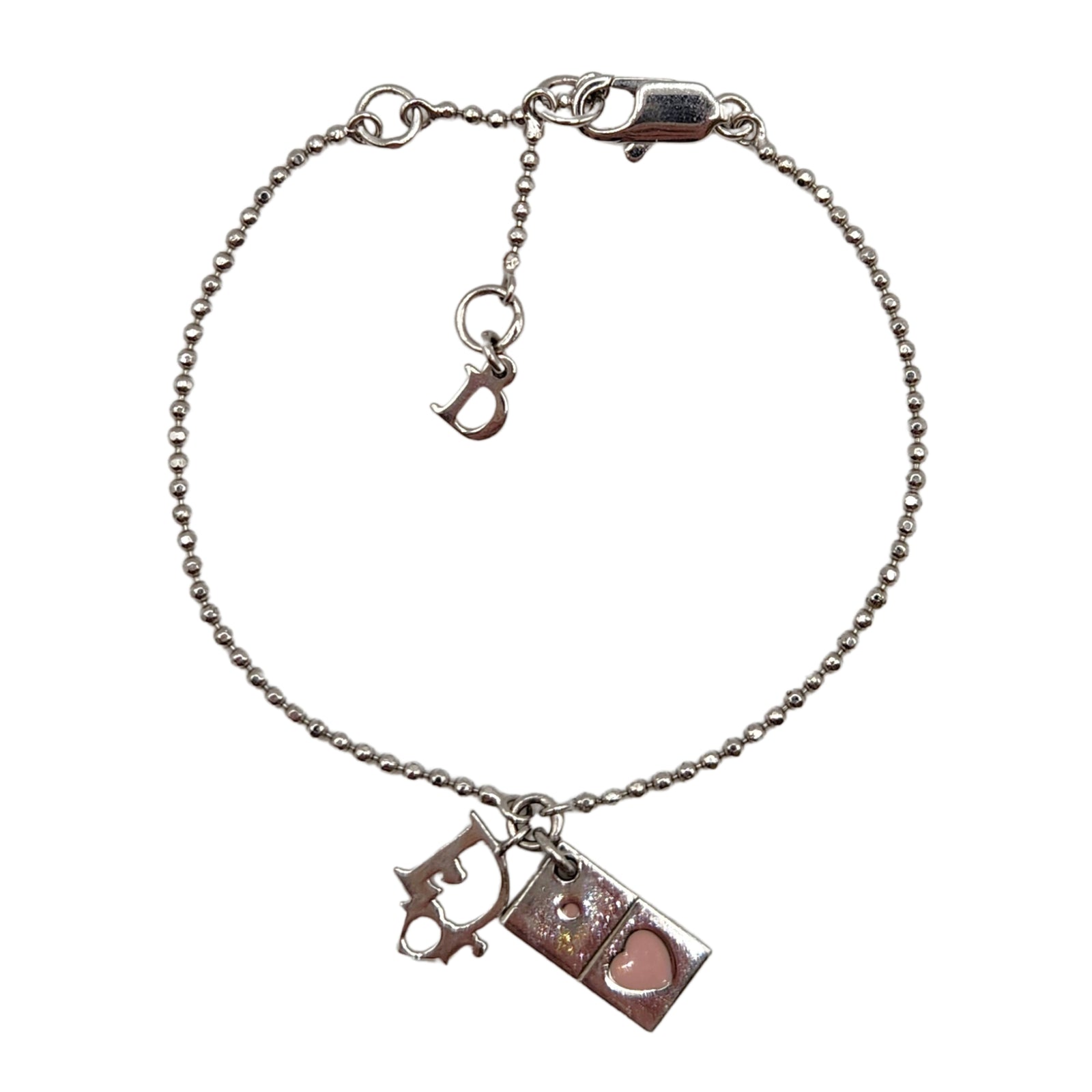 CD Ball Chain Bracelet