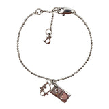CD Ball Chain Bracelet
