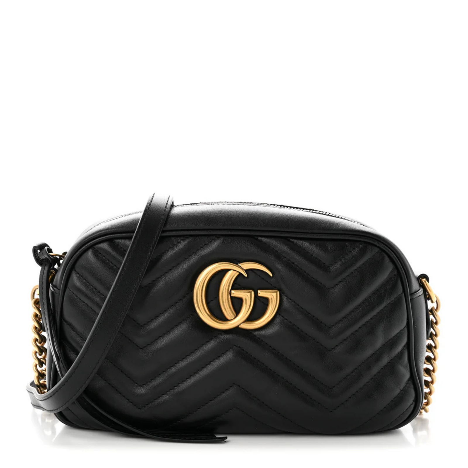 Calfskin Matelasse Small GG Marmont