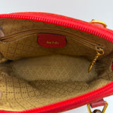 Vintage Mini Bamboo Suede Crossbody Bag