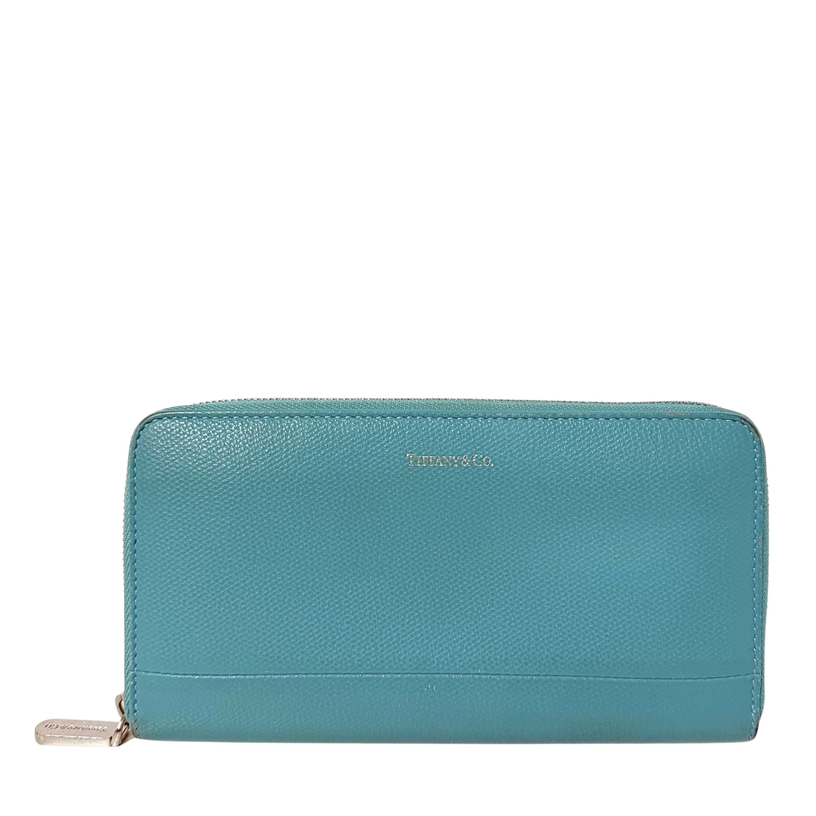 Leather Zip Around Wallet