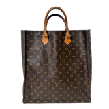 Vintage Monogram Sac Plat