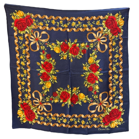 Classic Chain Print Silk Scarf