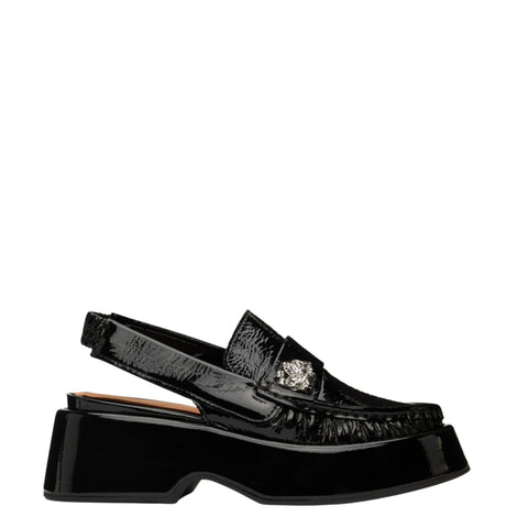 Gold Loafers 40