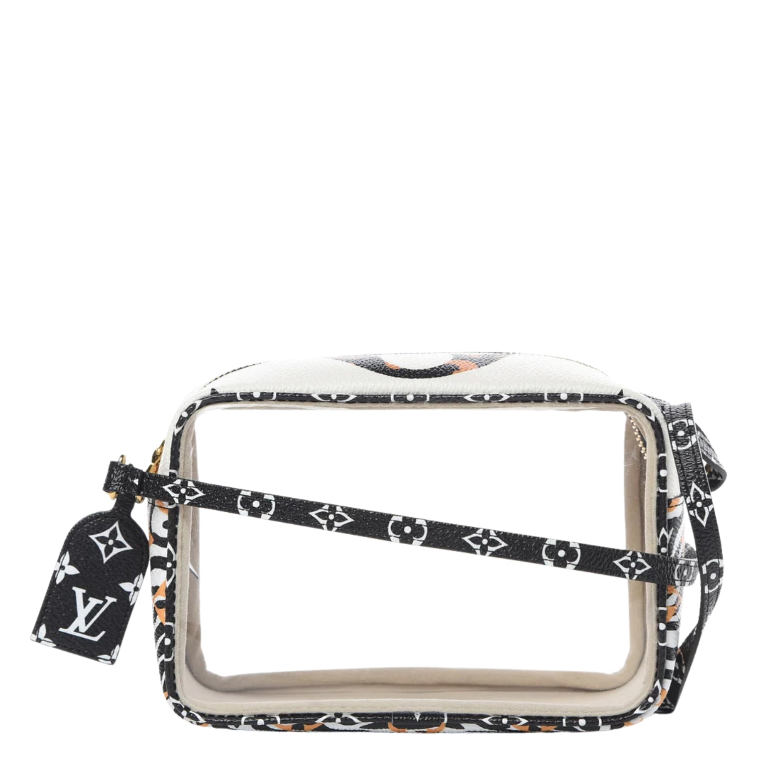 Monogram Giant Jungle Beach Pouch Ivory