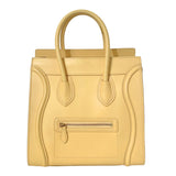 Smooth Calfskin Mini Luggage Citron