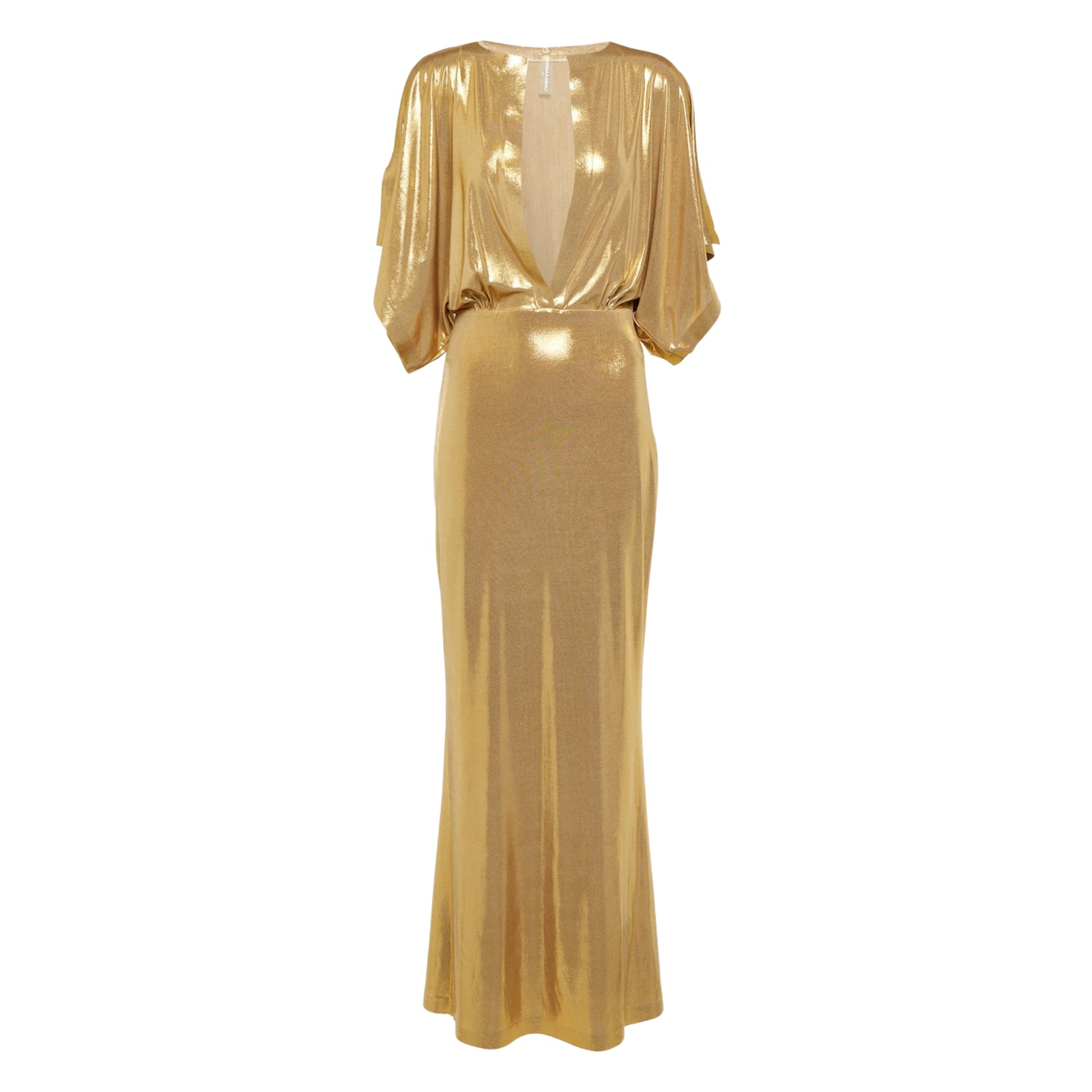 Obie Metallic Jersey Maxi