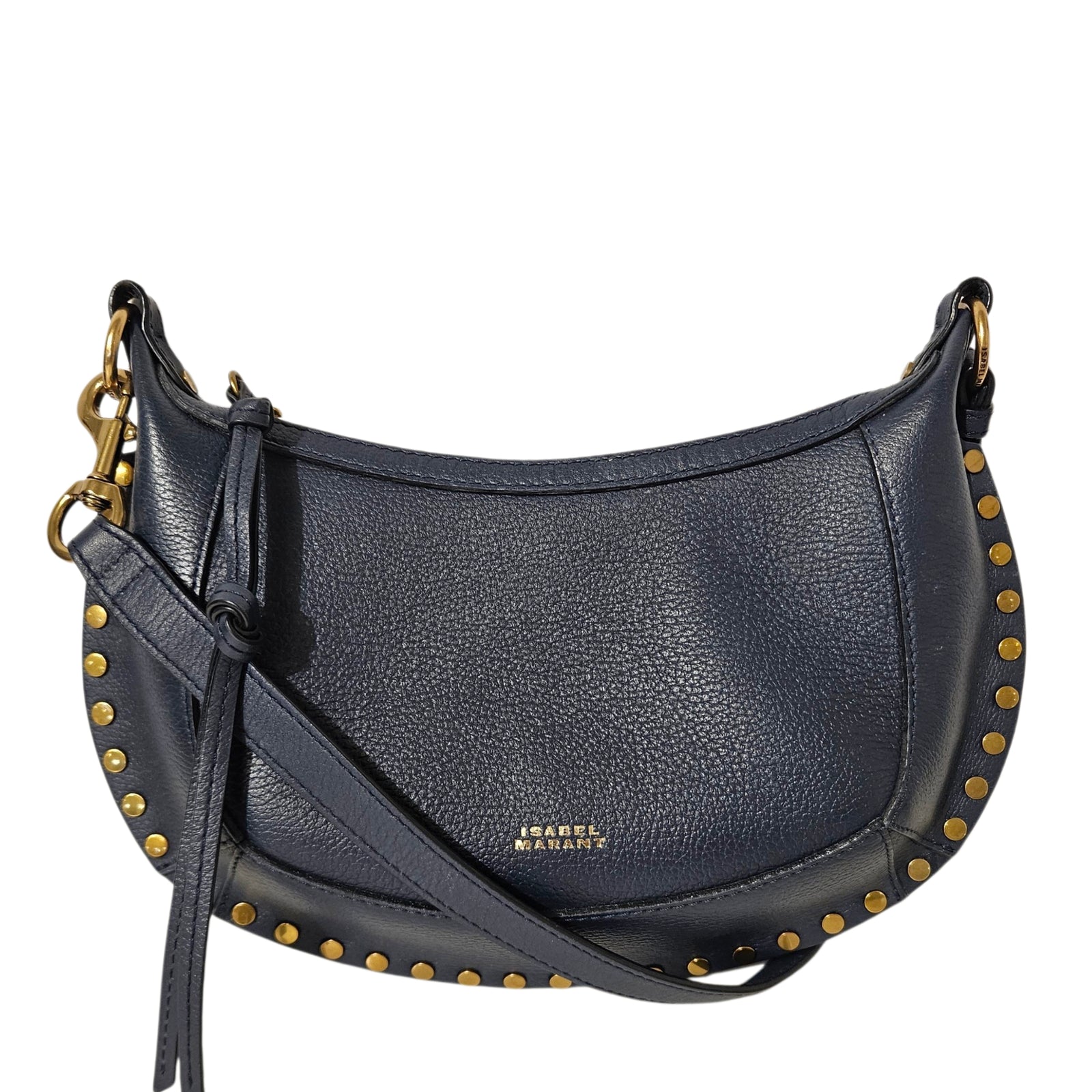 Oskan Moon Bag in Navy Blue
