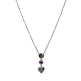 Heart Amethyst Pendant