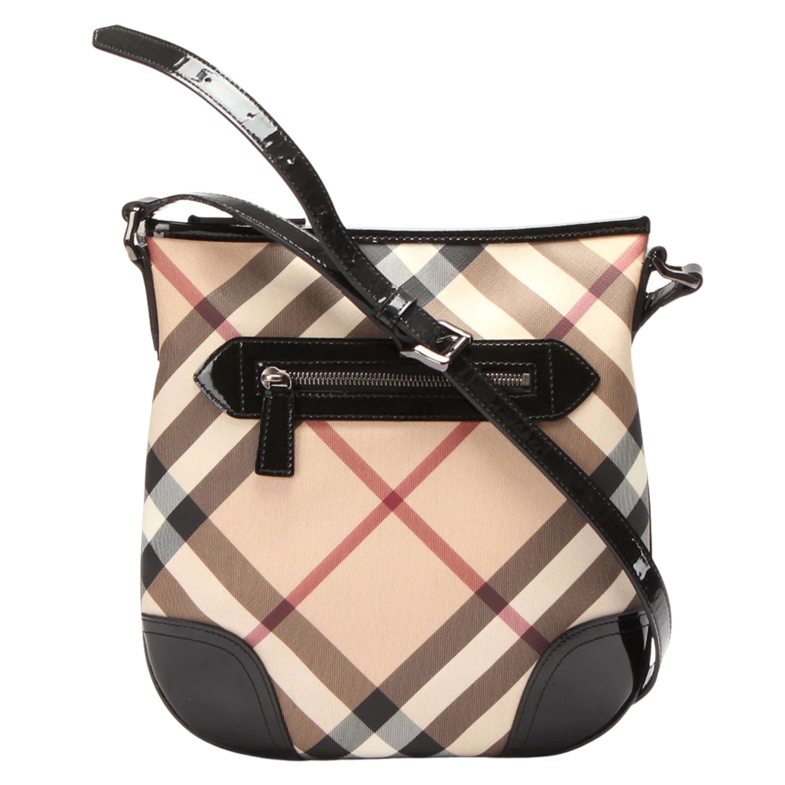 Supernova Check Coated Canvas Dryden Bag