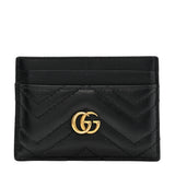 GG Marmont Card Holder in Black