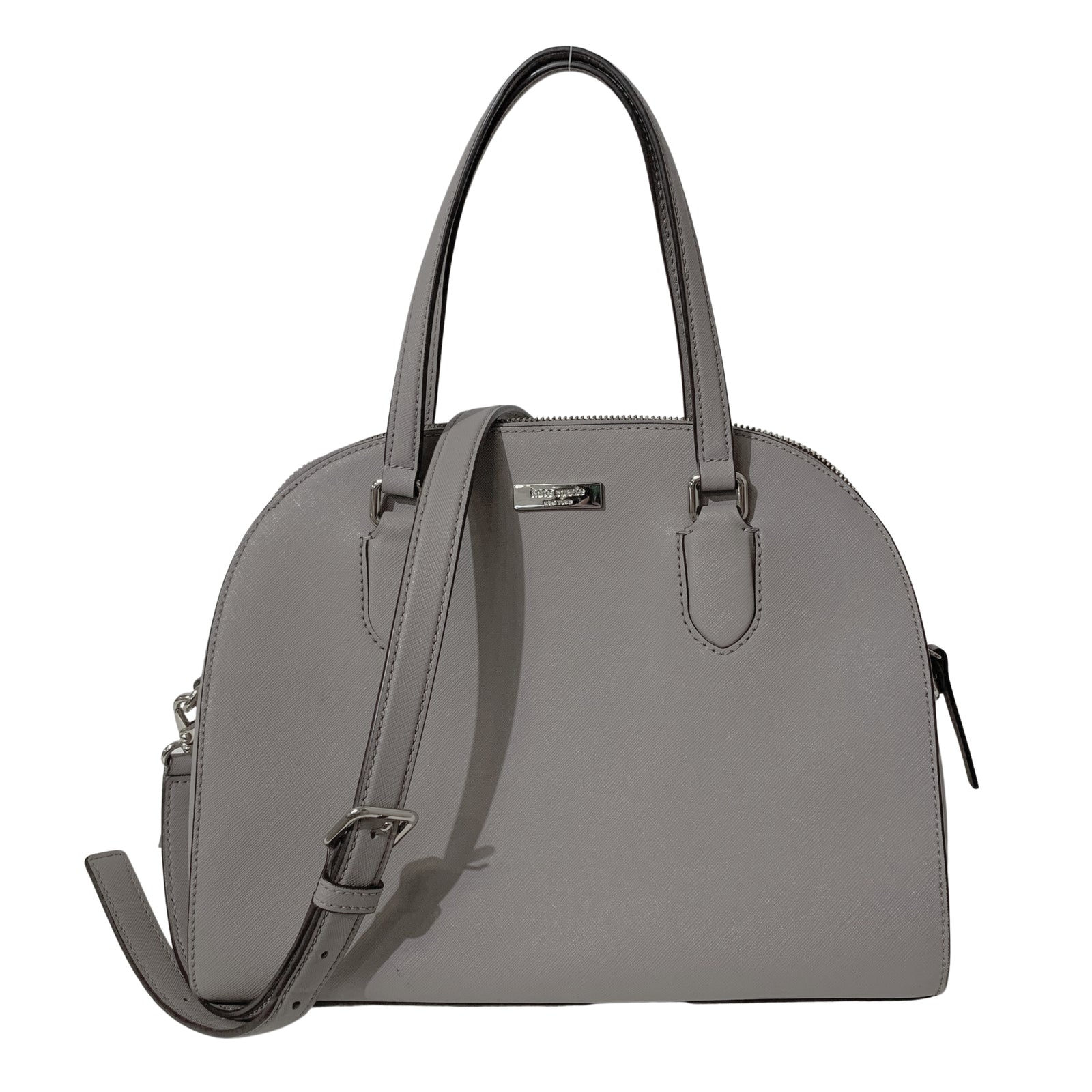 Gray Crossbody Bag