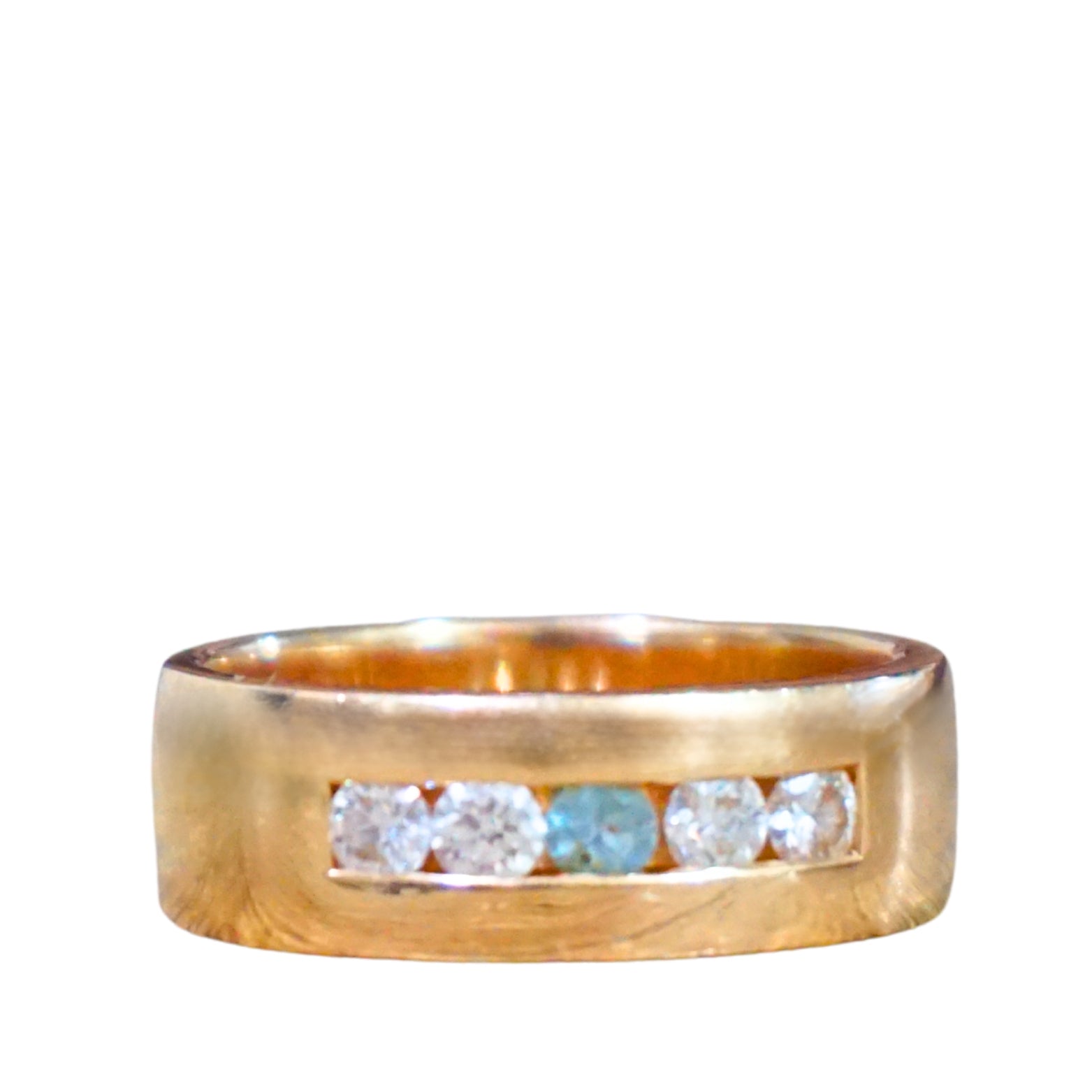 14K Yellow Gold Band