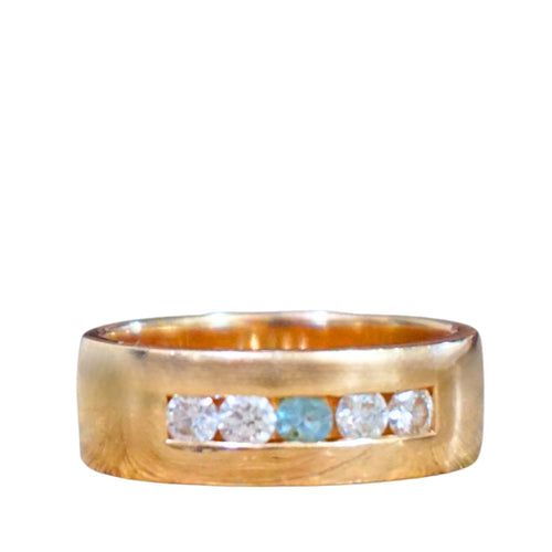 14K Yellow Gold Band