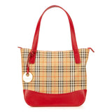 Haymarket Check Canvas Tote Bag