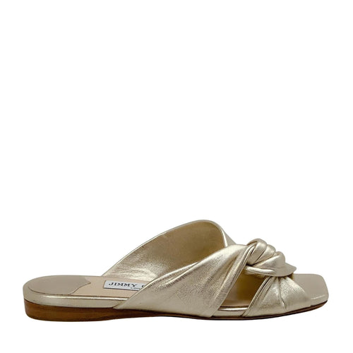 Narisa Flat Slide Champagne Gold 40