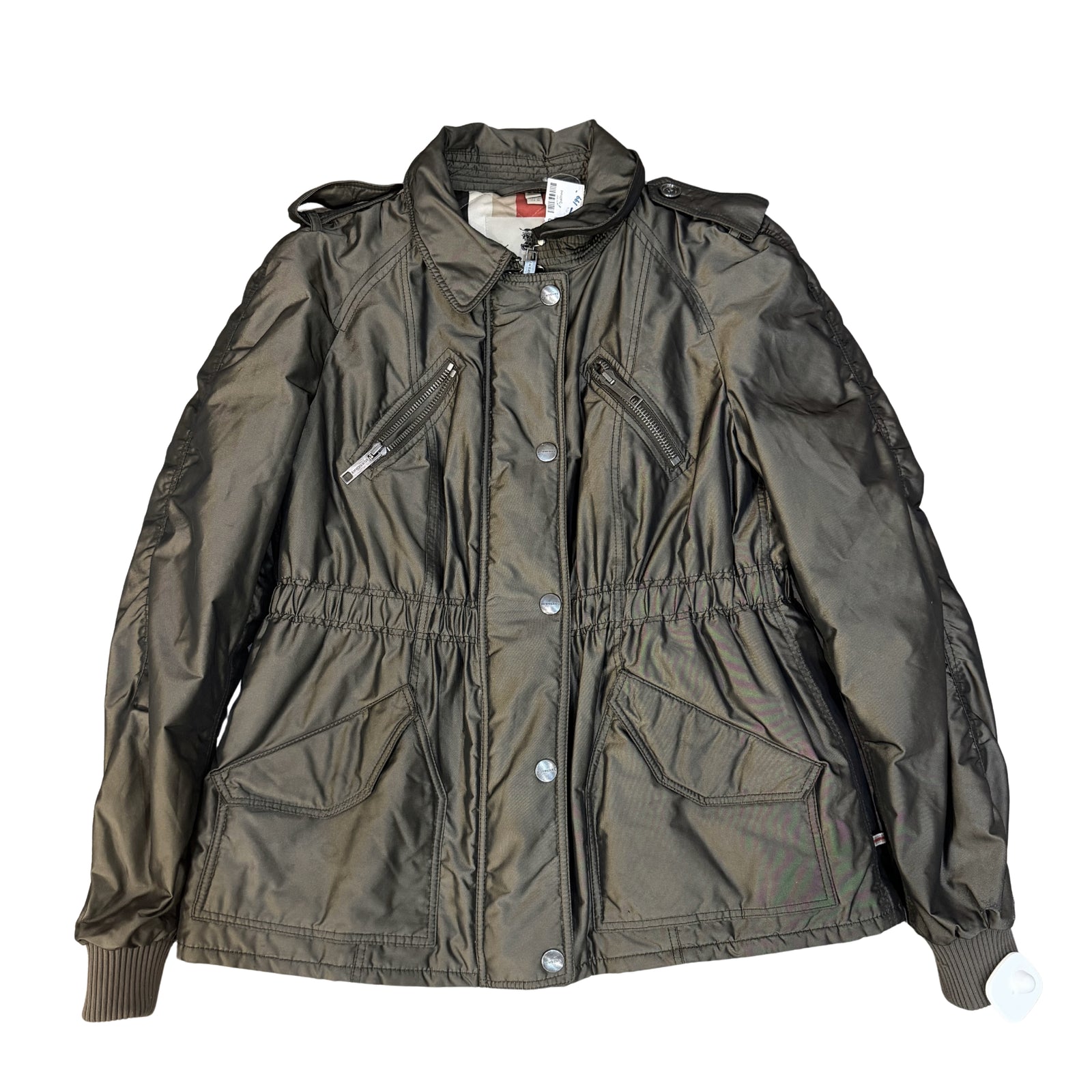 Olive Quilted Jacket