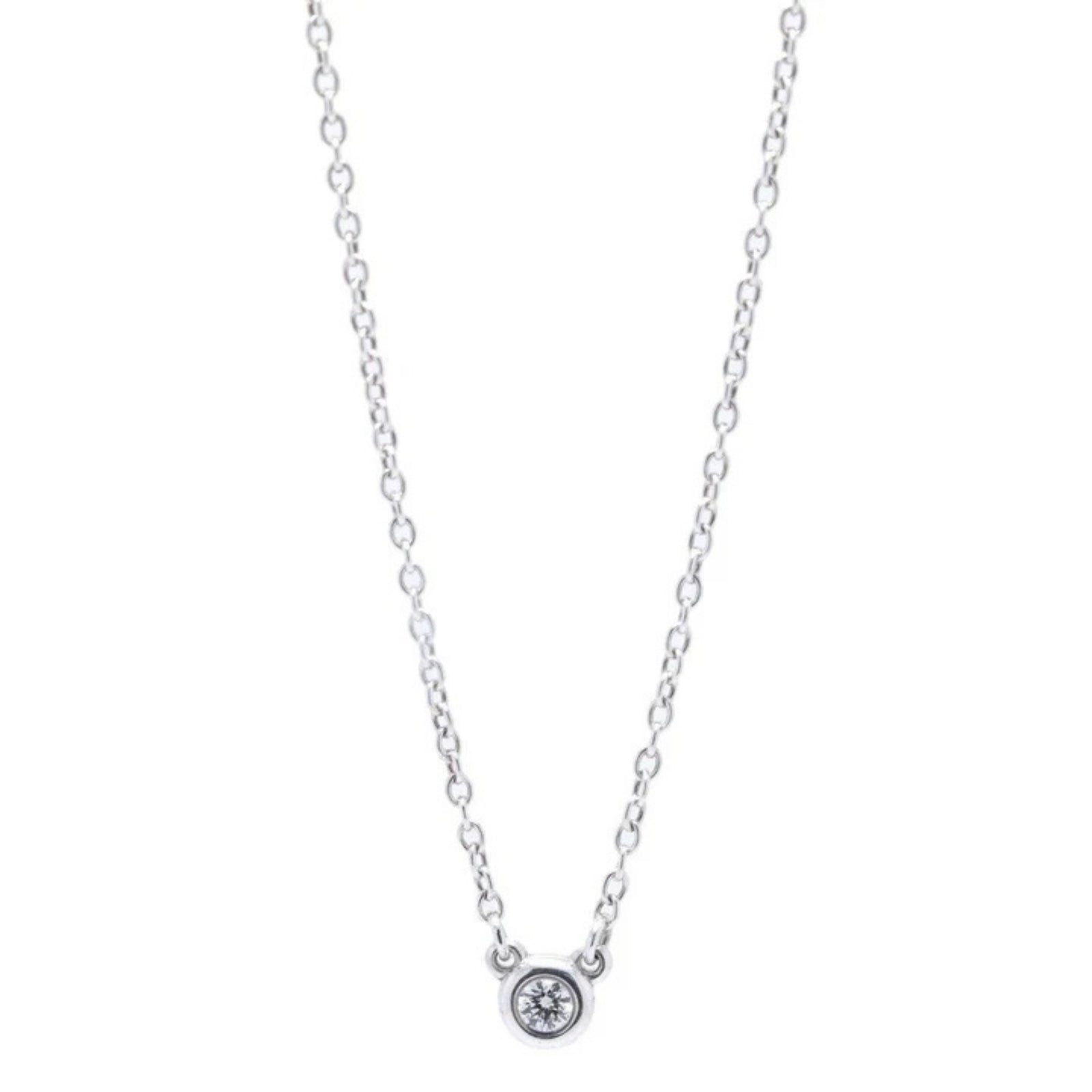 Elsa Peretti Diamonds by The Yard Pendant Necklace