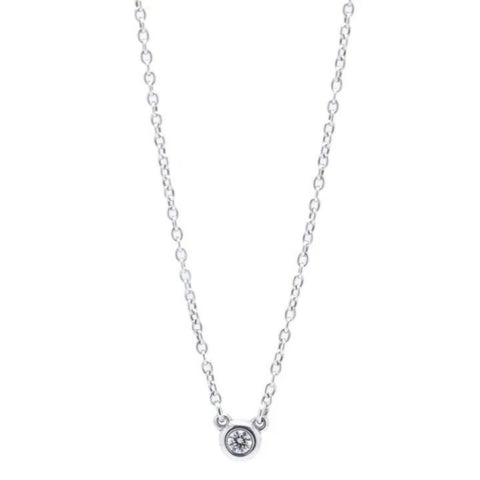 Repurposed CC Pendant Necklace in Cuban Link