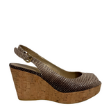 Snake Skin Wedge 8.5
