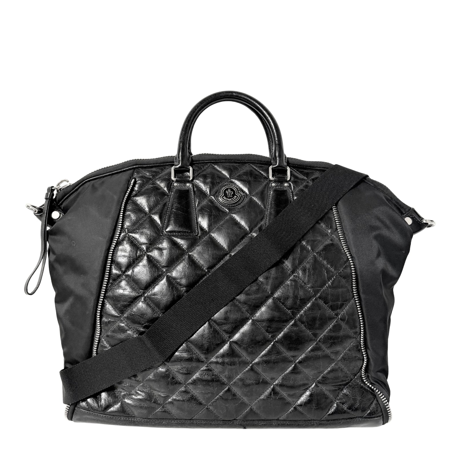 Leather Top Handle Bag