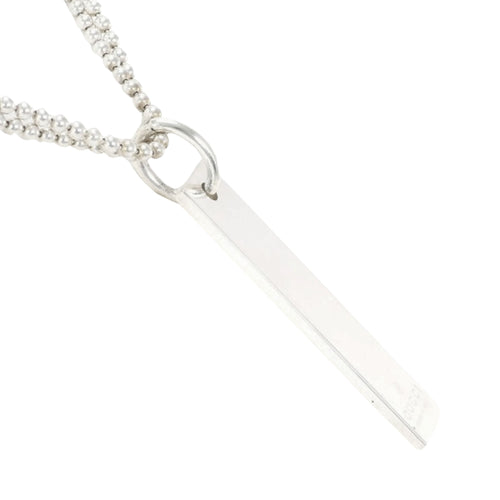 Double Chain Silver Necklace