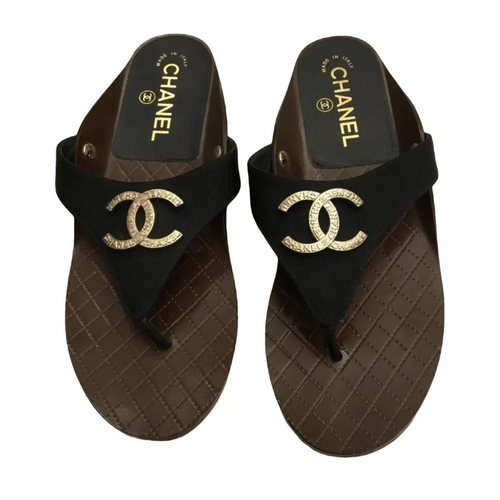 Black Sandals 9.5