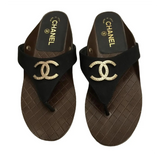 Black Sandals 9.5