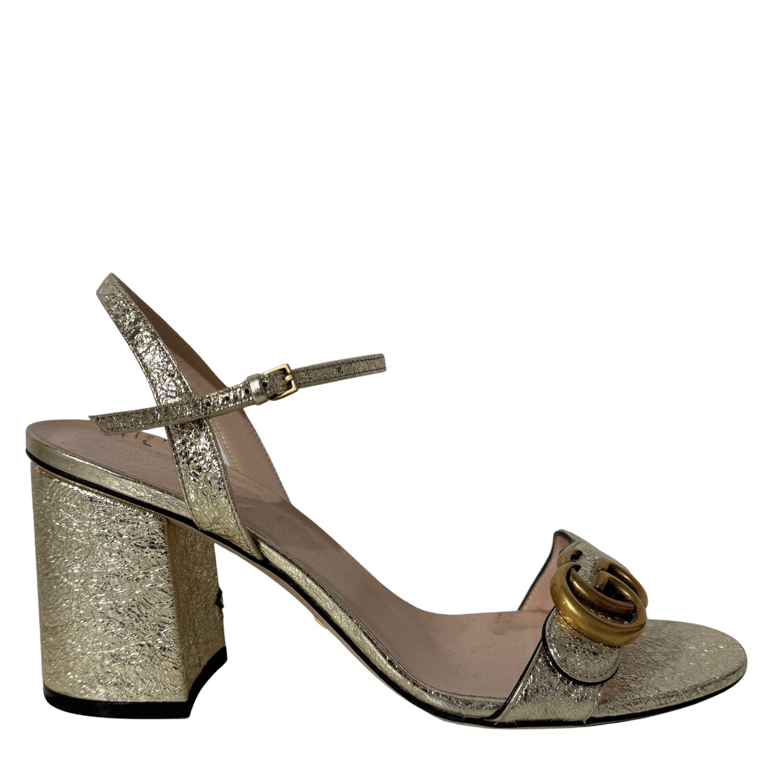 Gold Sandals 40