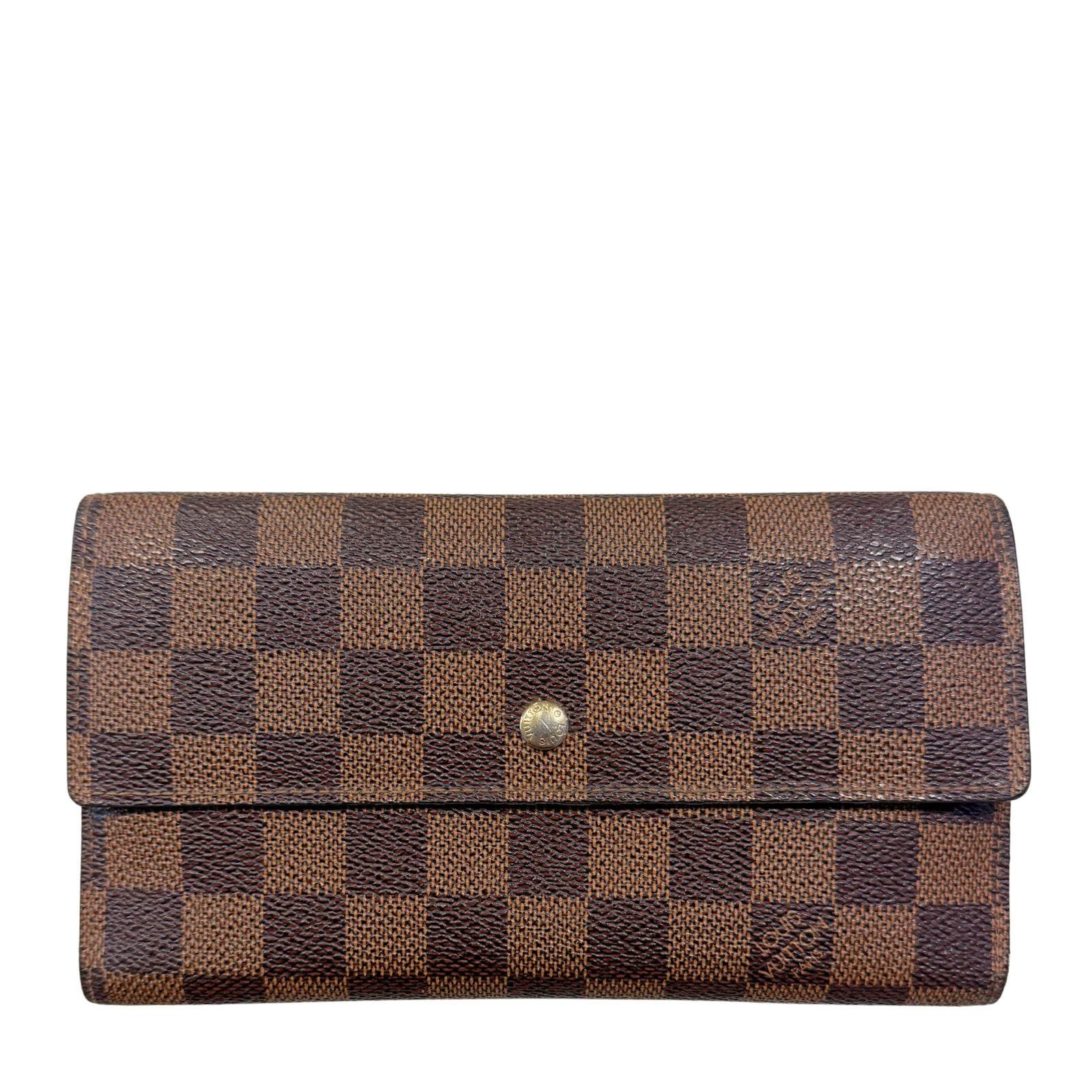 Damier Ebene Sarah International Wallet