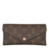 Monogram Josephine Wallet in Rose Ballerine