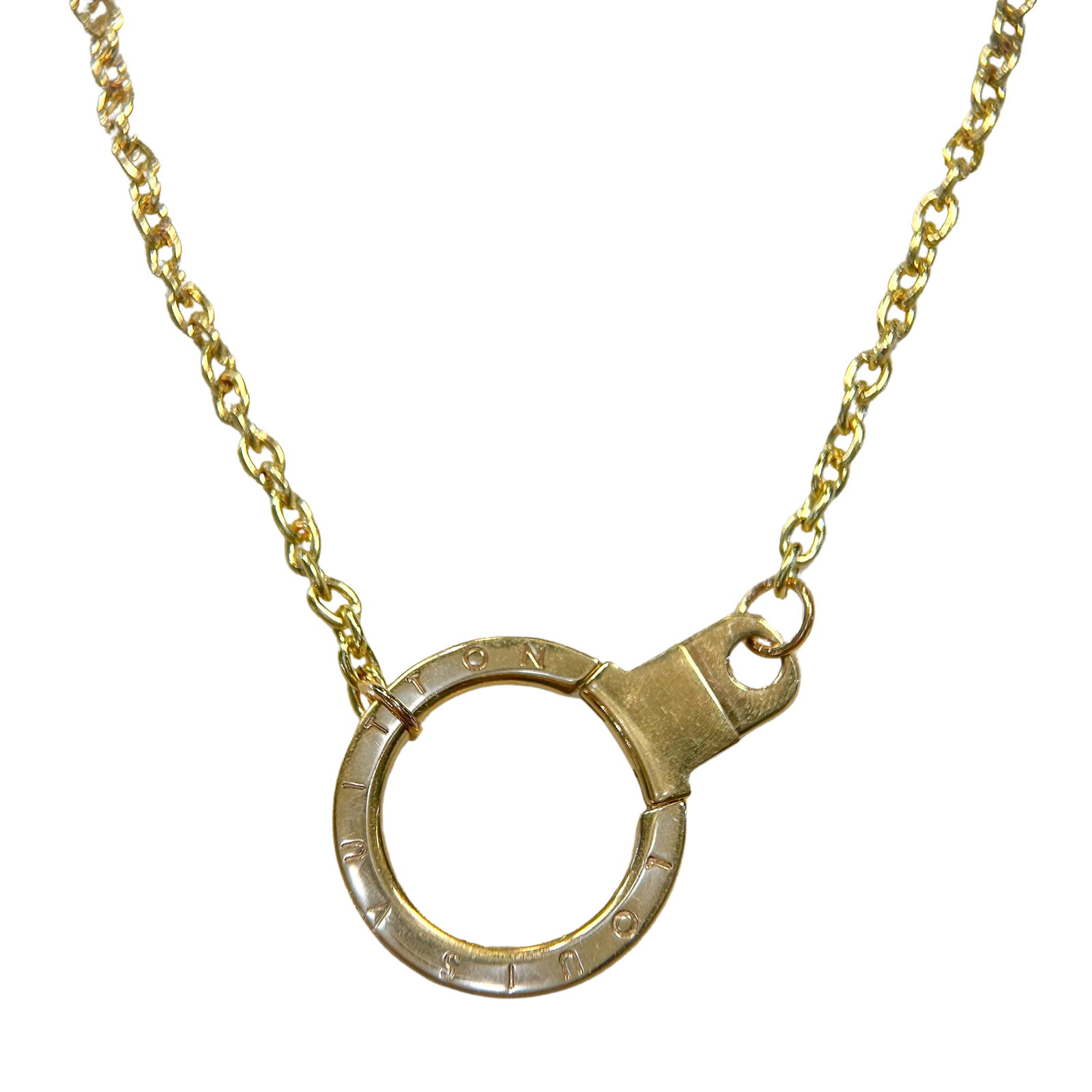 Repurposed Louis Vuitton Choker Necklace