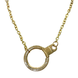 Repurposed Louis Vuitton Choker Necklace