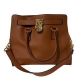 Brown Handbag with Strap