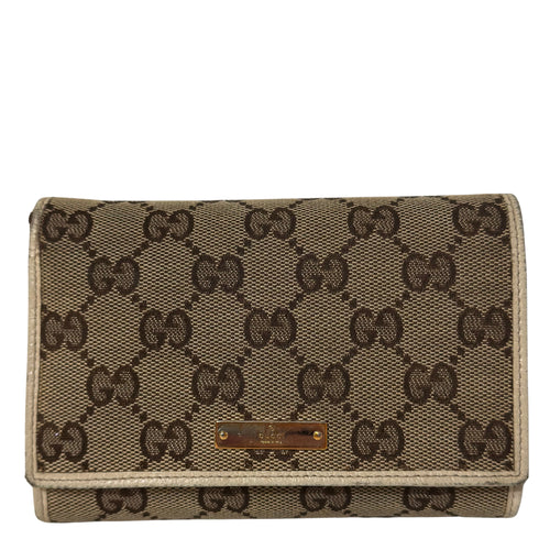 GG Canvas Wallet