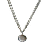 Trio Chain Oval Pendant