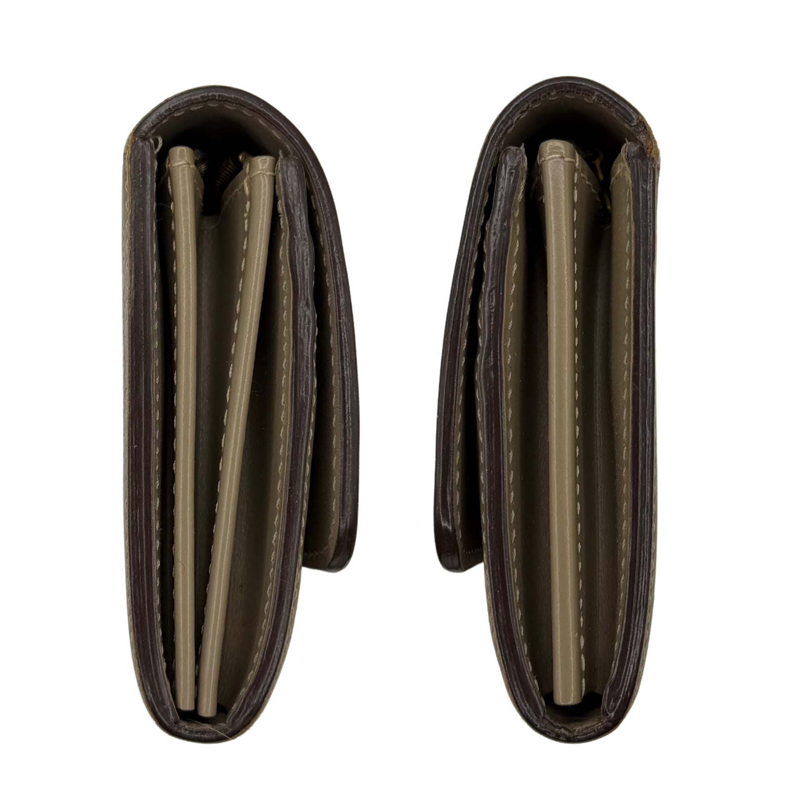 Portefeuille Beige Wallet