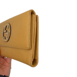 Leather Studded Soho Continental Wallet