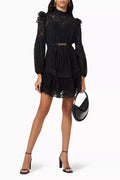 Concert Textured Lace Mini Dress in Cotton – Loom & Magpie Boutique
