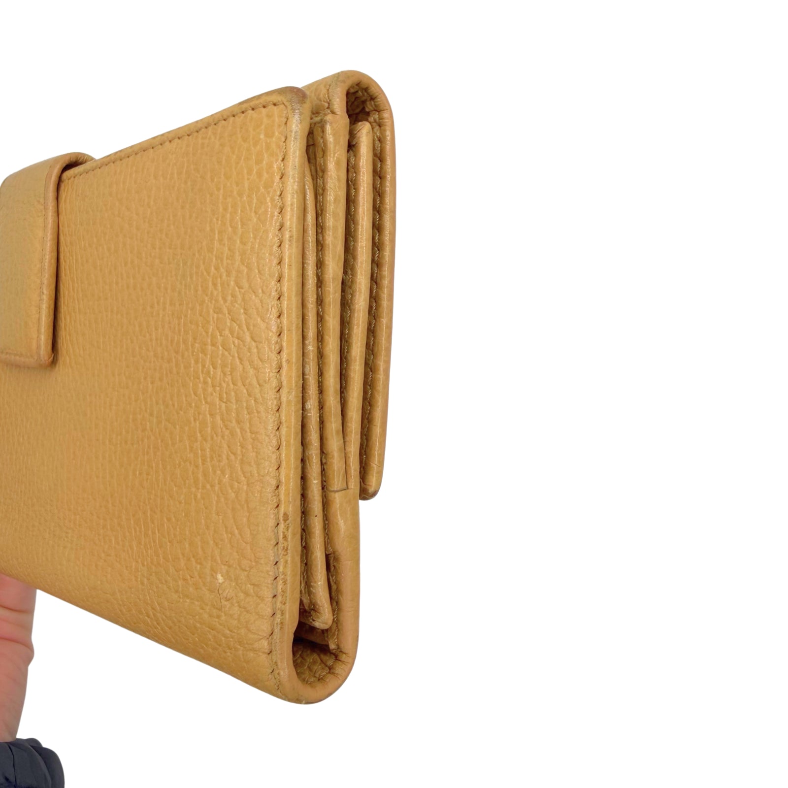 Leather Studded Soho Continental Wallet