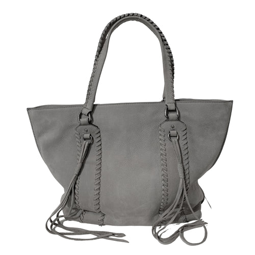 Gray Tote Bag