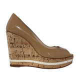 Nude Patent Wedges 35
