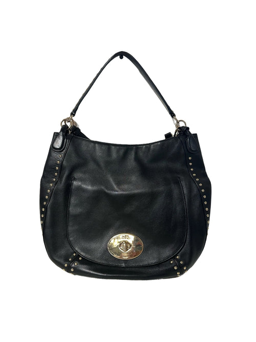 Black Stud Satchel