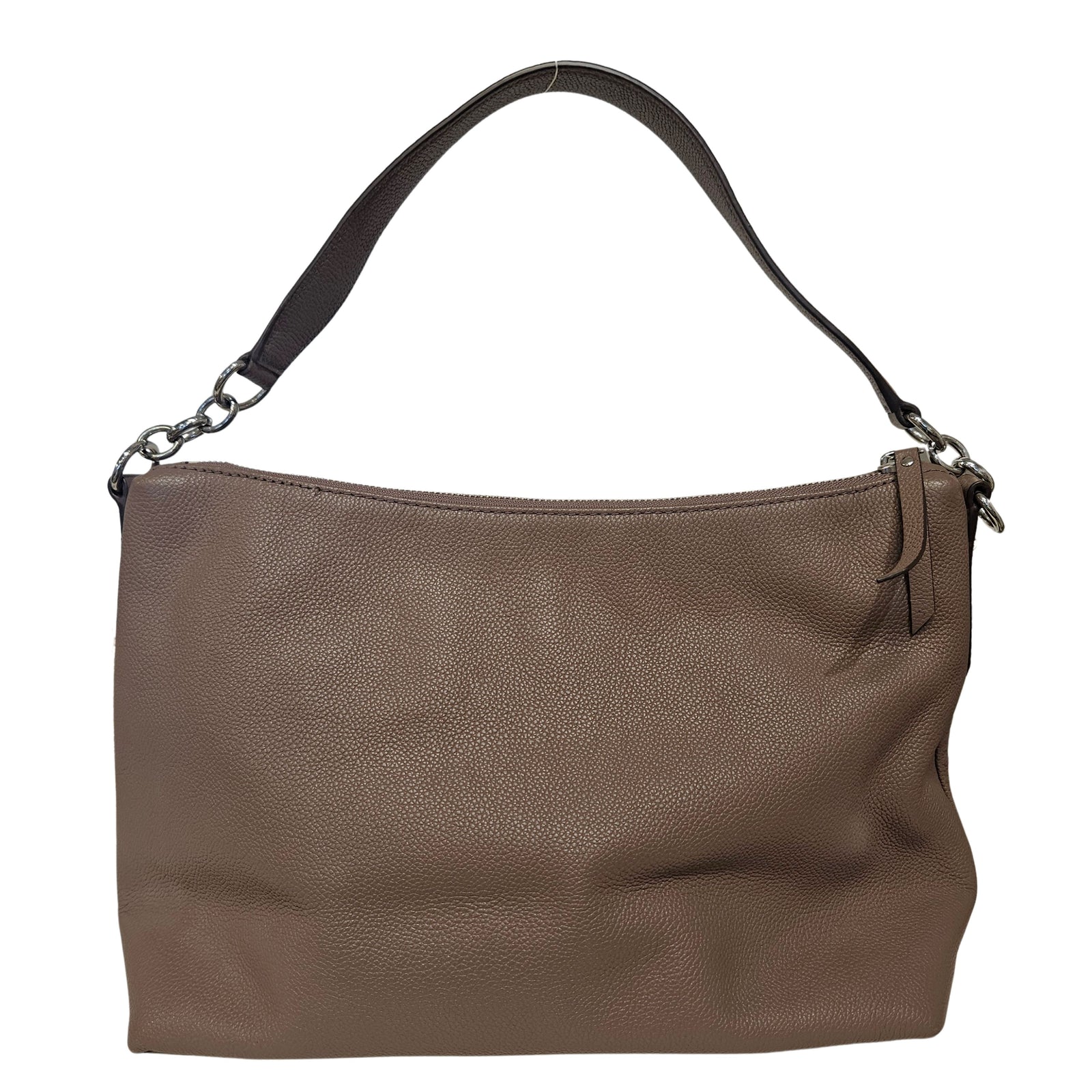 Pebbled Leather Shoulder Bag