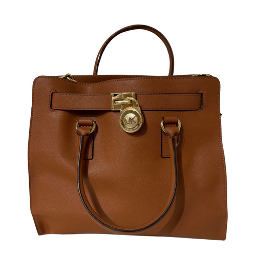 Brown Handbag with Strap