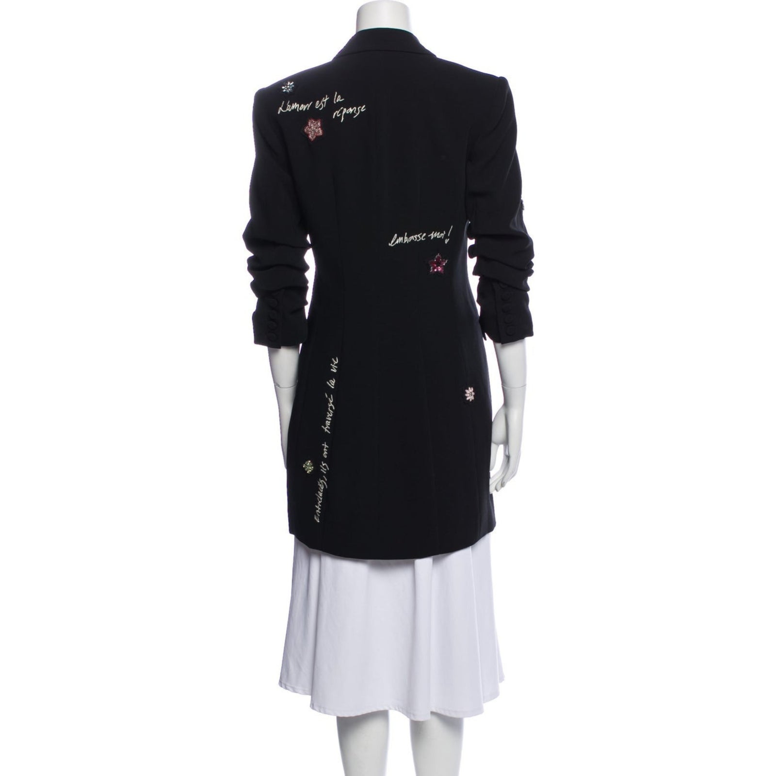 Joel Embroidered Blazer Dress