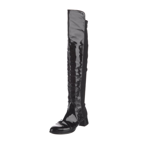 Patent Leather Boots 9.5