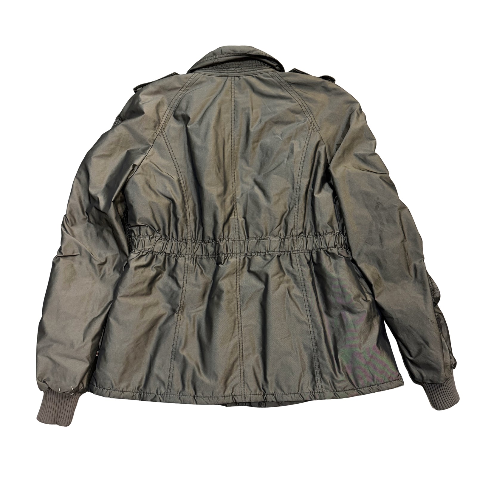 Olive Quilted Jacket